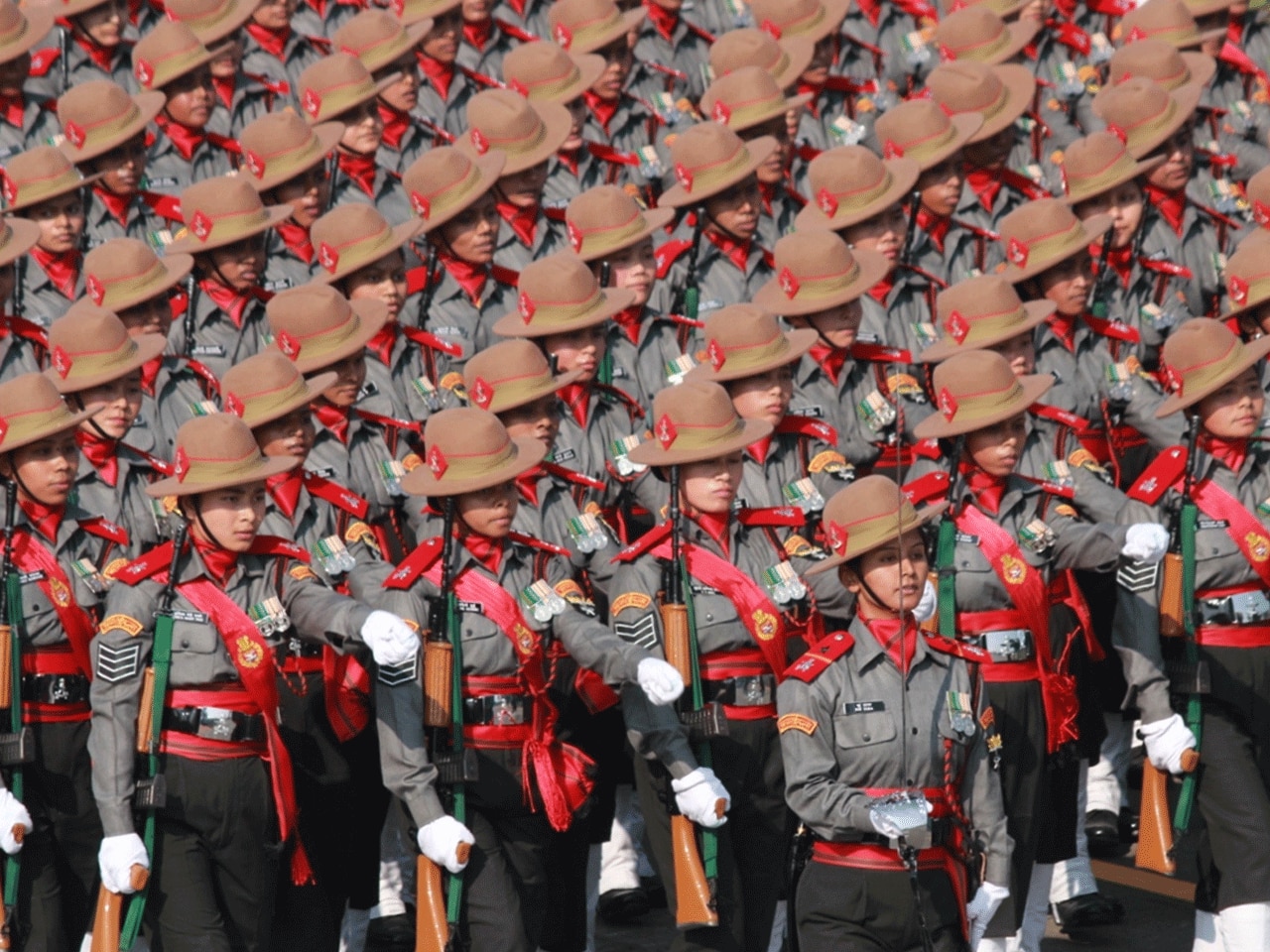 महिलाओं के शौर्य से मंत्रमुग्ध हुए दर्शक Republic Day Parade on Rajpath-8