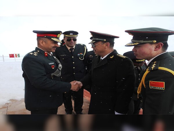 एक रक्षा बयान के अनुसार, वास्तविक नियंत्रण रेखा (एलएसी) पर भारत की ओर किबिथू में यह बैठक हुई और प्रतिनिधिमंडलों में दोनों देशों के सैन्य अधिकारी थे. (फोटो साभार - ANI)