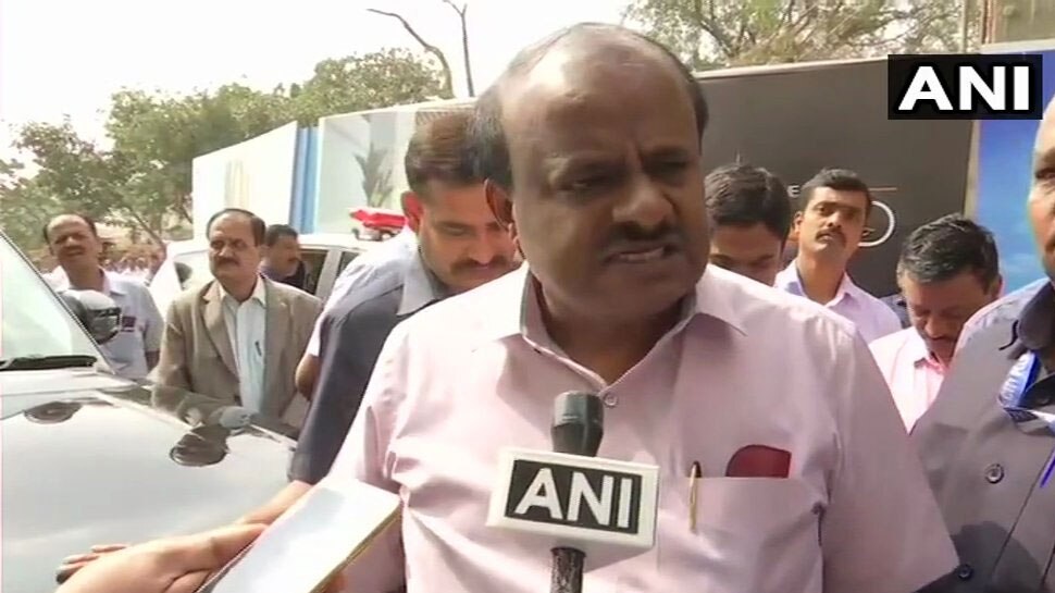 सीमा लांघ रही है कांग्रेस, मैं सीएम पद छोड़ने को तैयार : कर्नाटक CM कुमारस्वामी