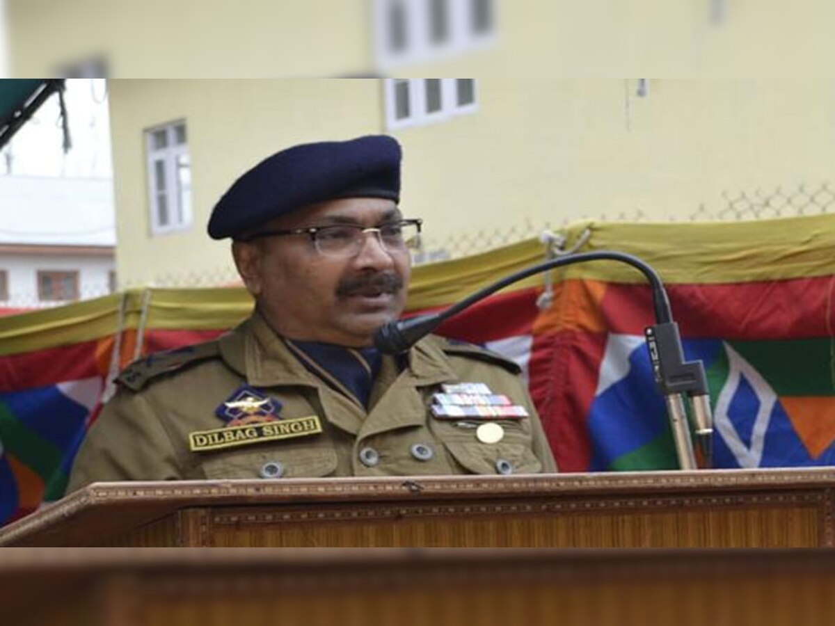 जम्मू कश्मीर के पुलिस महानिदेशक (डीजीपी) दिलबाग सिंह (फाइल फोटो)