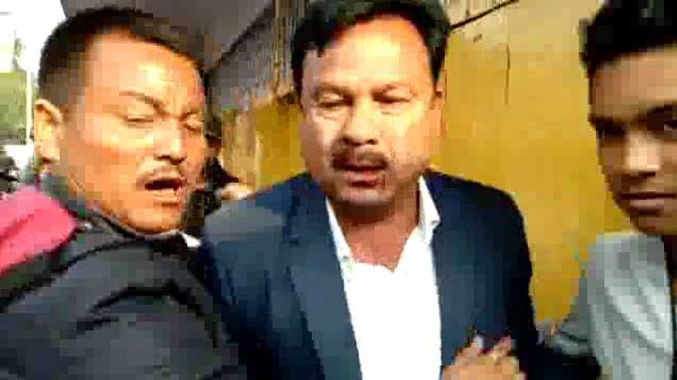 violent incidents of BJP district president lakheshwar moran In Tinsukia of Assam