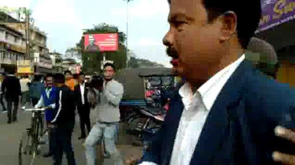 violent incidents of BJP district president lakheshwar moran In Tinsukia of Assam