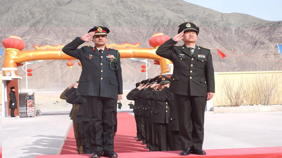 ‘चीनी वसंत उत्सव’ के अवसर पर चीन और भारत की सेनाओं के बीच हुई बैठक