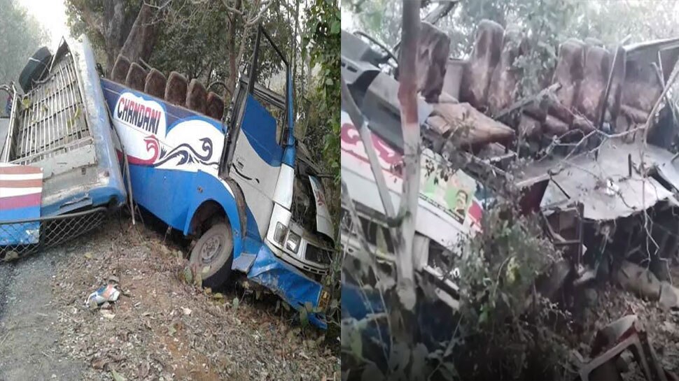 झारखंडः JMM रैली से लौट रही बस देवघर में हादसे का शिकार, 5 लोगों की मौत