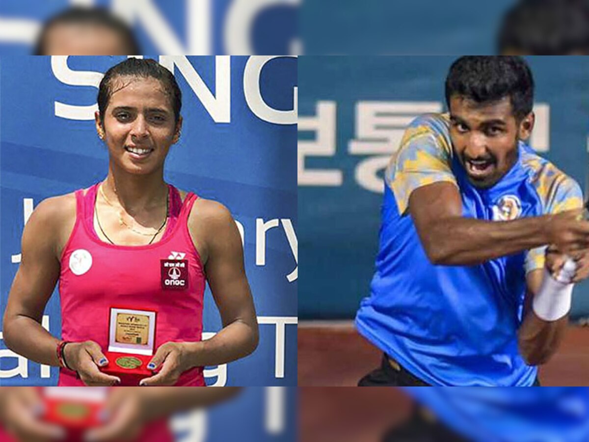  अंकिता रैना और प्रजनेश भारत के शीर्ष टेनिस खिलाड़ी हैं. (फाइल फोटो)