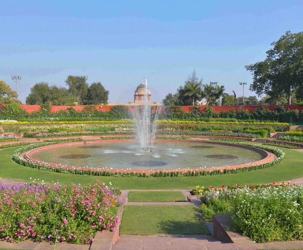 मोबाइल नंबर है जरूरी Mughal Gardens will open from 6th February-1