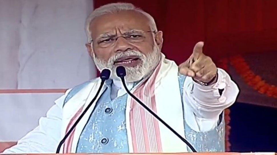 गुवाहाटी : कांग्रेस पर बरसे PM मोदी, कहा- 'चौकीदार की चौकसी से भ्रष्टाचारी बौखलाए हुए हैं'