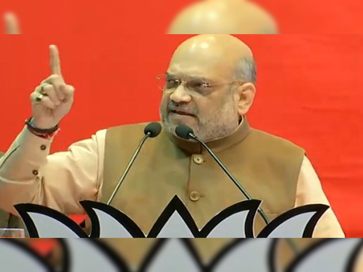 देश को जातिवाद और परिवारवाद में बांट रहा है ठगबंधन : अमित शाह