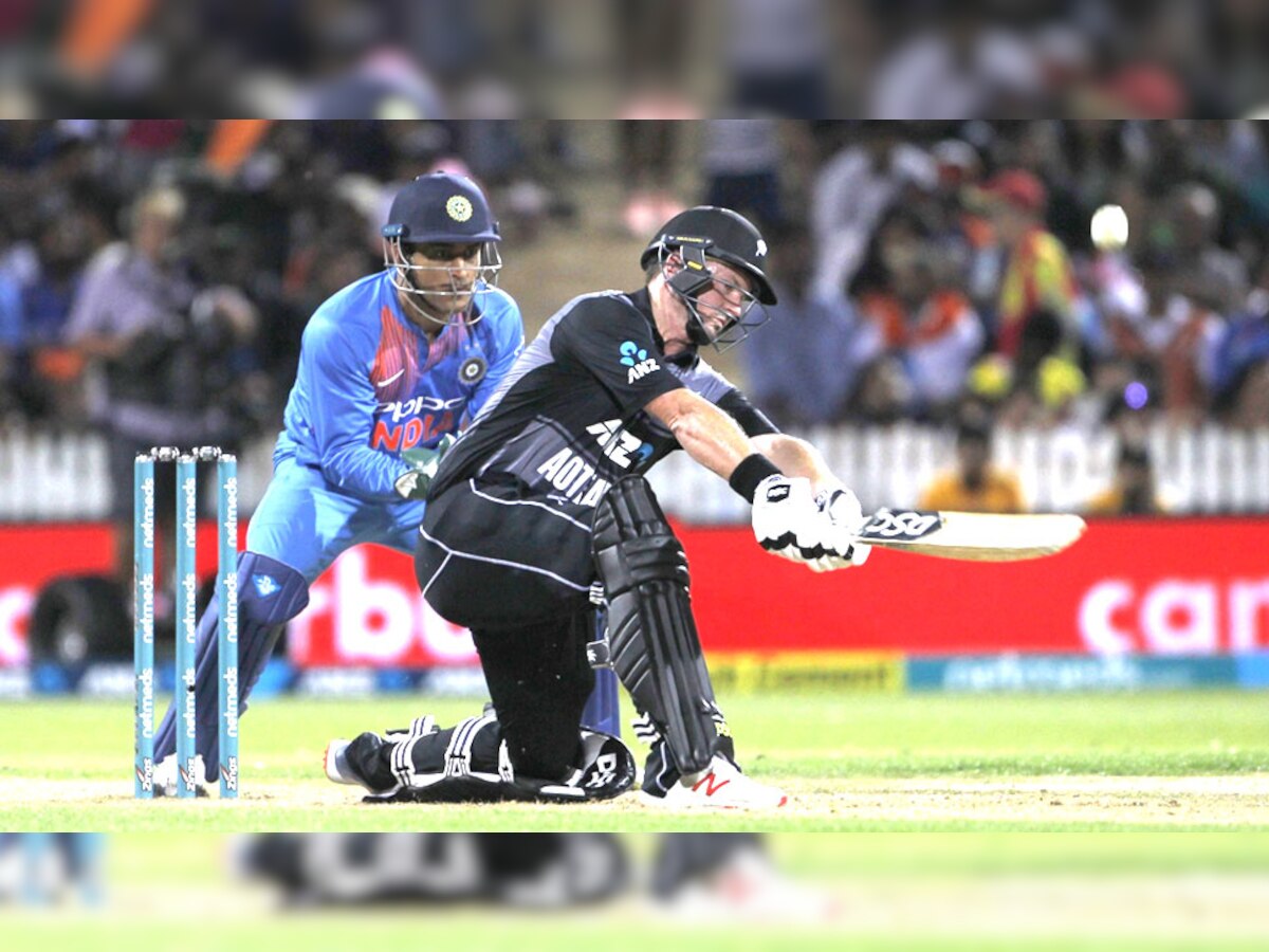 न्यूजीलैंड के कॉलिन मुनरो ने 40 गेंदों पर 72 रन बनाए. उन्हें मैन ऑफ द मैच चुना गया. (फोटो: IANS) 