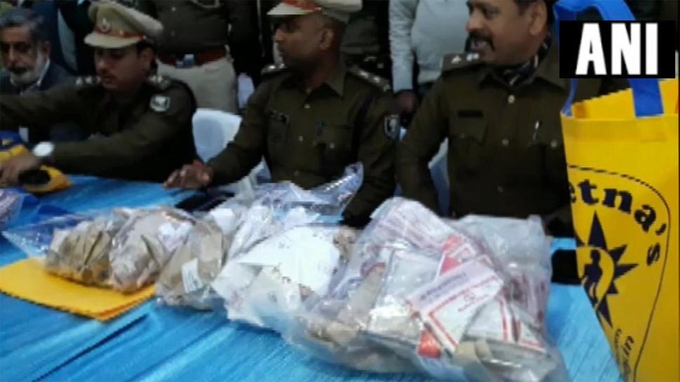 मुजफ्फरपुर से लूटा था 32 किलो सोना, पुल‍िस ने बदमाशों को पकड़कर 26.5 किलो जब्‍त किया