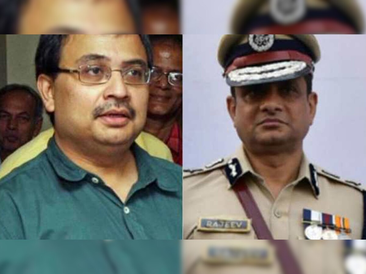 शारदा चिटफंड घोटालाः CBI के समक्ष पेश हुए पुलिस कमिश्नर राजीव कुमार और कुणाल घोष