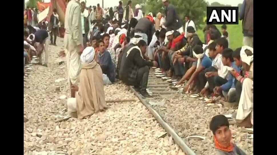 राजस्थान गुर्जर आंदोलन: 3 ट्रेनें रद्द, सवाई माधोपुर में बंद की इंटरनेट सेवा