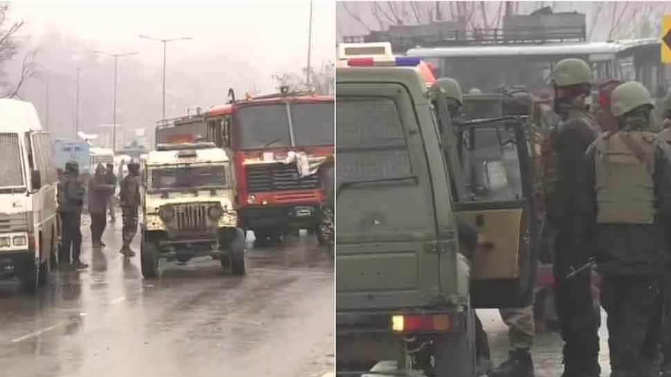 जैश-ए-मोहम्मद ने ली जिम्मेदारी... Pulwama Terror Attack in Jammu and Kashmir-10