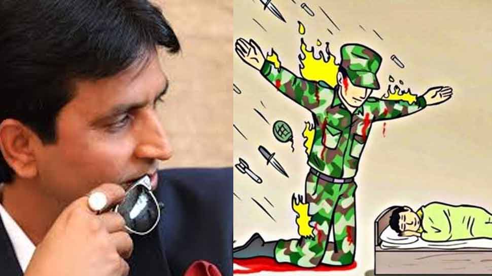 पुलवामा हमलाः कुमार विश्वास ने लिखा, 'कंठ में कोई गीला गोला सा अटक रहा है बार बार'