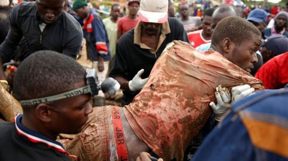 जिम्बाब्वे: सोने की खदानों में बांध का पानी भरा, 60 की मौत की आशंका