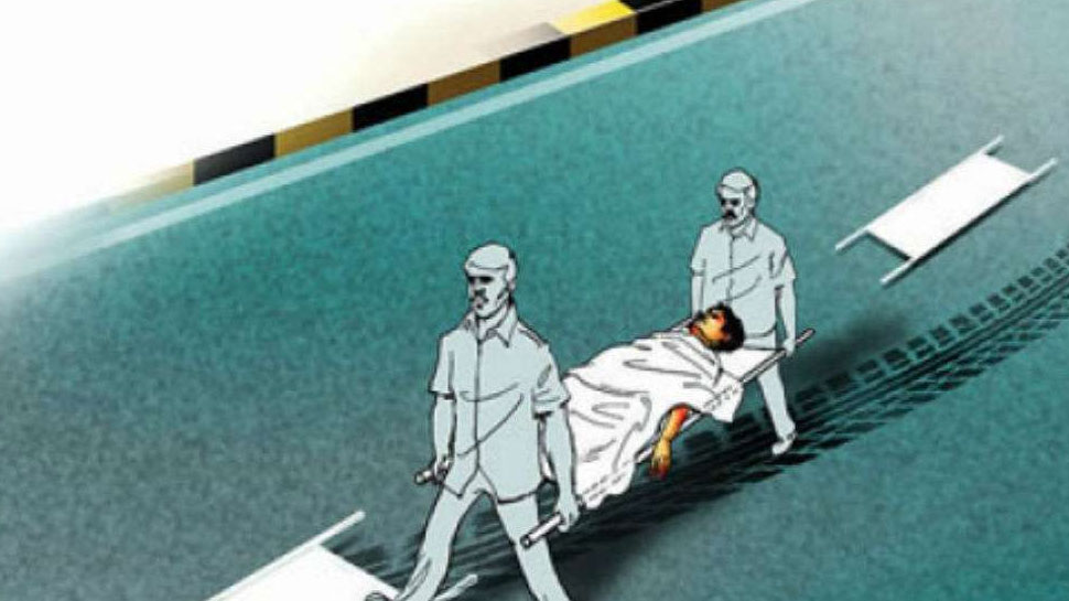 धौलपुर: बेकाबू ट्रक ने 3 लोगों को कुचला, मौके पर ही हो गई मौत धौलपुर: बेकाबू ट्रक ने 3 लोगों को कुचला, मौके पर ही हो गई मौत