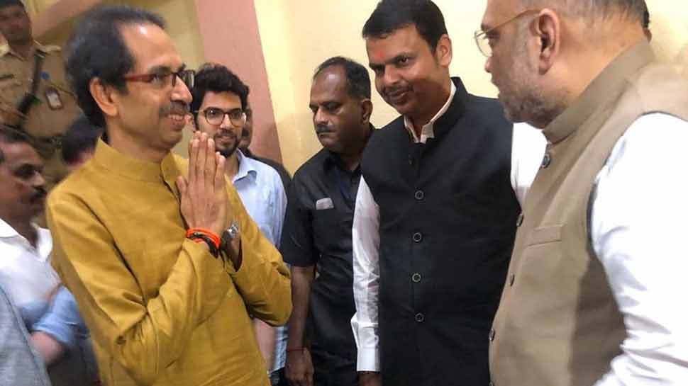 अमित शाह और उद्धव ठाकरे की आज हो सकती है भेंट, सुलझ सकता है सीट शेयरिंग का मसला