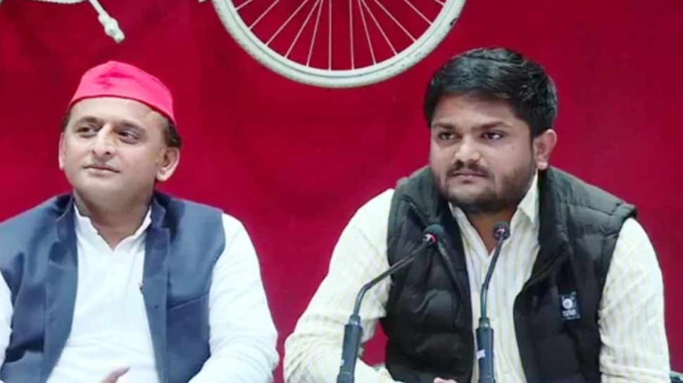 हार्दिक पटेल ने अखिलेश यादव से की मुलाकात, कहा- 'SP-BSP गठबंधन देगा BJP को मात'