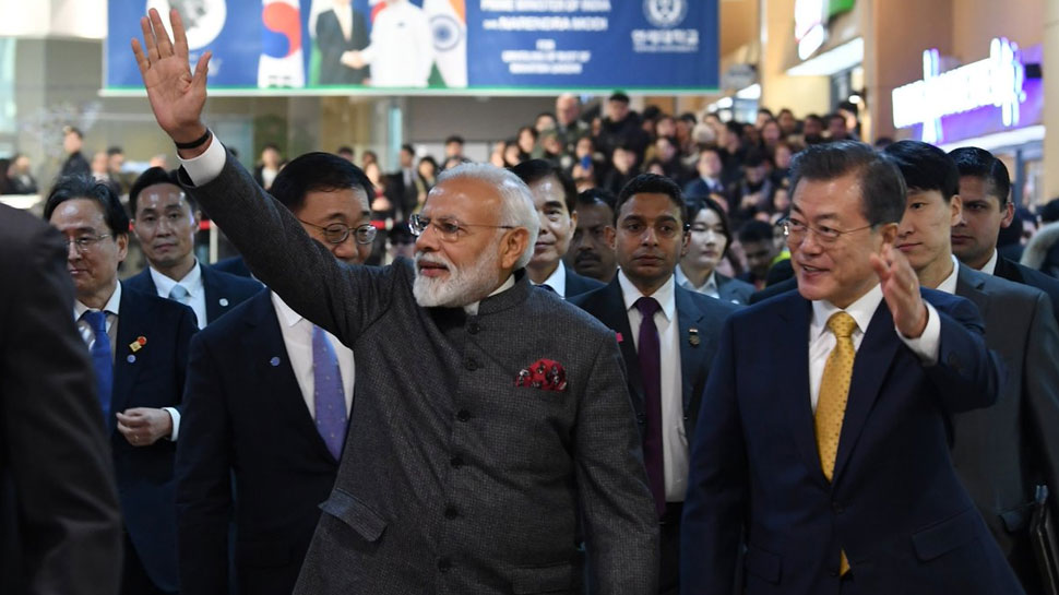 कोरिया में बोले पीएम मोदी, भारत जल्द बनेगा 5000 बिलियन डॉलर की इकोनॉमी
