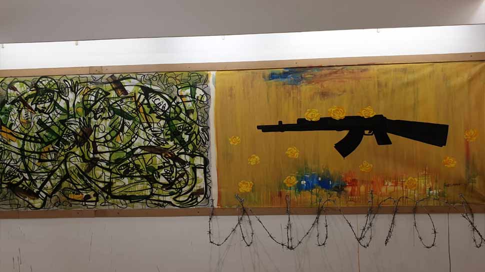 कलाकारों ने जताया रोष artists shows anger over pakistan