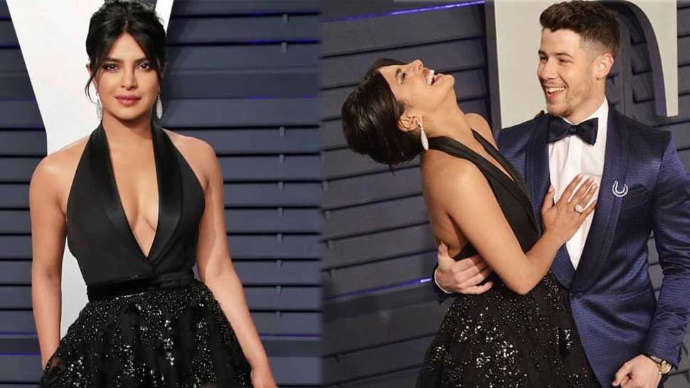 OSCARS 2019 के बाद हुई 'आफ्टर पार्टी' में छा गईं प्रियंका-निक की जोड़ी, देखें PICS