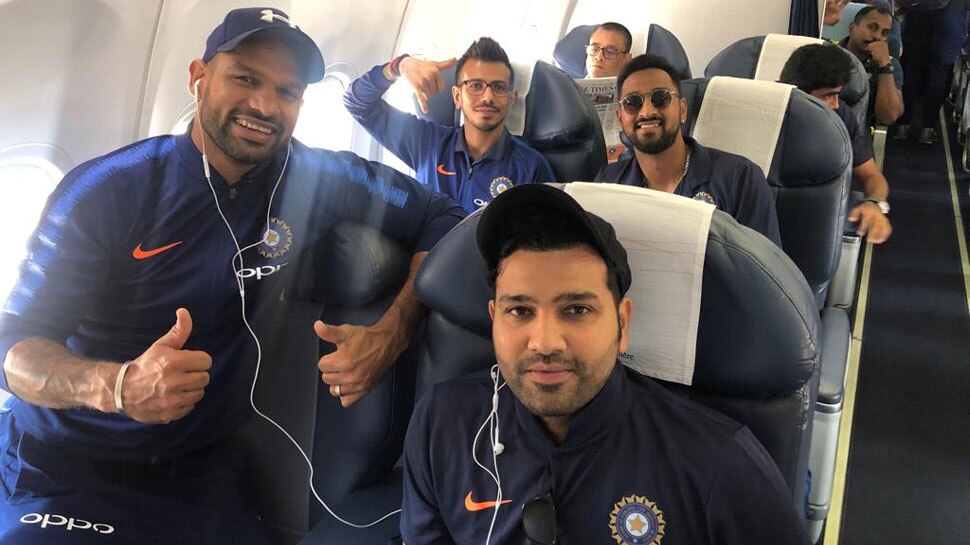 INDvAUS: ऑस्ट्रेलिया के खिलाफ दूसरा वनडे कल, नागपुर पहुंची टीम इंडिया; देखें VIDEO