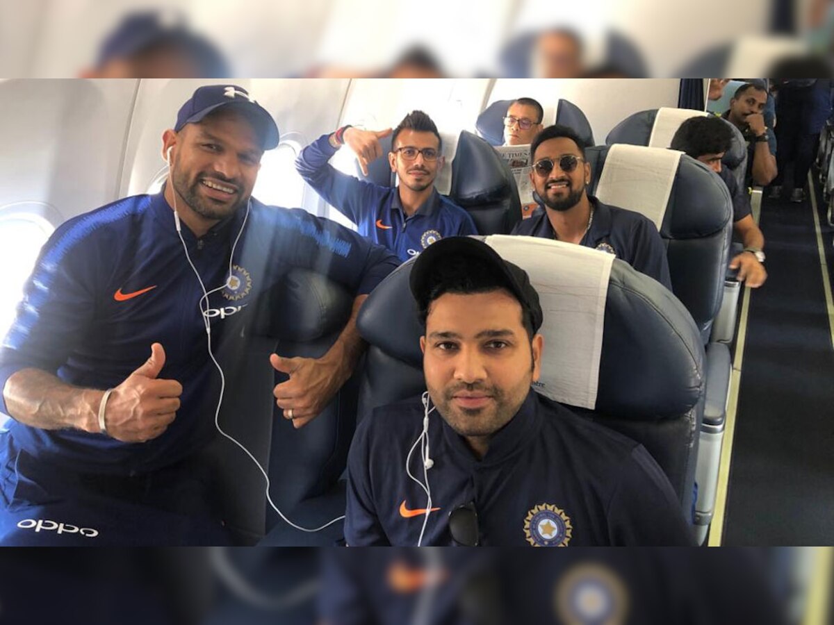 INDvAUS: ऑस्ट्रेलिया के खिलाफ दूसरा वनडे कल, नागपुर पहुंची टीम इंडिया; देखें VIDEO