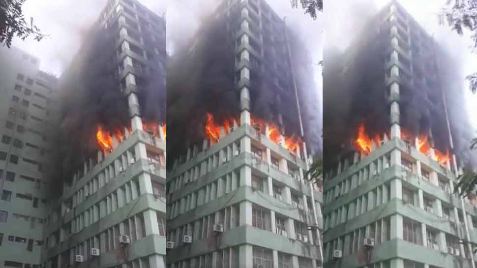 CGO कॉम्पलेक्स में अंत्योदय भवन की 5वीं मंजिल पर लगी आग, CISF के सब इंस्पेक्टर की मौत