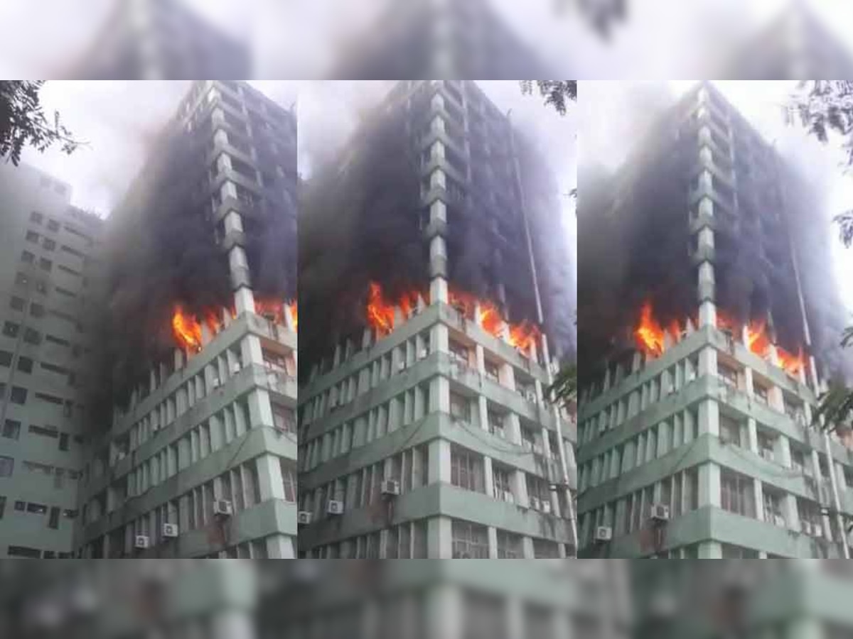 CGO कॉम्पलेक्स में अंत्योदय भवन की 5वीं मंजिल पर लगी आग, CISF के सब इंस्पेक्टर की मौत