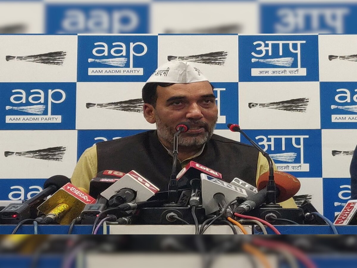 आप की दिल्ली इकाई के संयोजक गोपाल राय ने कहा, 'अपनी राज्य इकाई की आड़ लेने के बजाय राहुल को फैसला लेना चाहिए.' (फोटो साभार @AamAadmiParty)