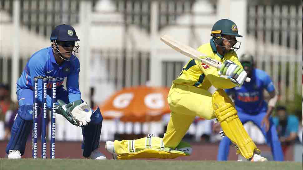 IND vs AUS: धोनी के घरेलू मैदान पर ऑस्ट्रेलियाई टीम ने तोड़ दिया अपना ही पुराना रिकॉर्ड