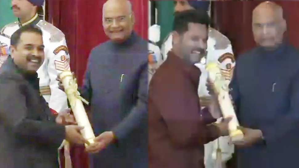 प्रभुदेवा और शंकर महादेवन को राष्ट्रपति के हाथों मिला पद्मश्री का सम्मान प्रभुदेवा और शंकर महादेवन को राष्ट्रपति के हाथों मिला पद्मश्री का सम्मान