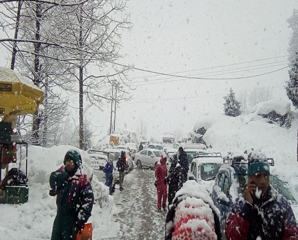 मन को मिलती है शांति snowfall in Himachal Pradesh-2