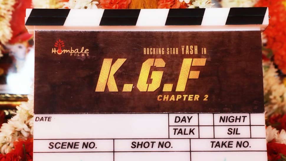 KGF फैंस के लिए आई बड़ी खुशखबरी, फिल्म के चैप्टर 2 की शूटिंग हुई शुरू KGF फैंस के लिए आई बड़ी खुशखबरी, फिल्म के चैप्टर 2 की शूटिंग हुई शुरू