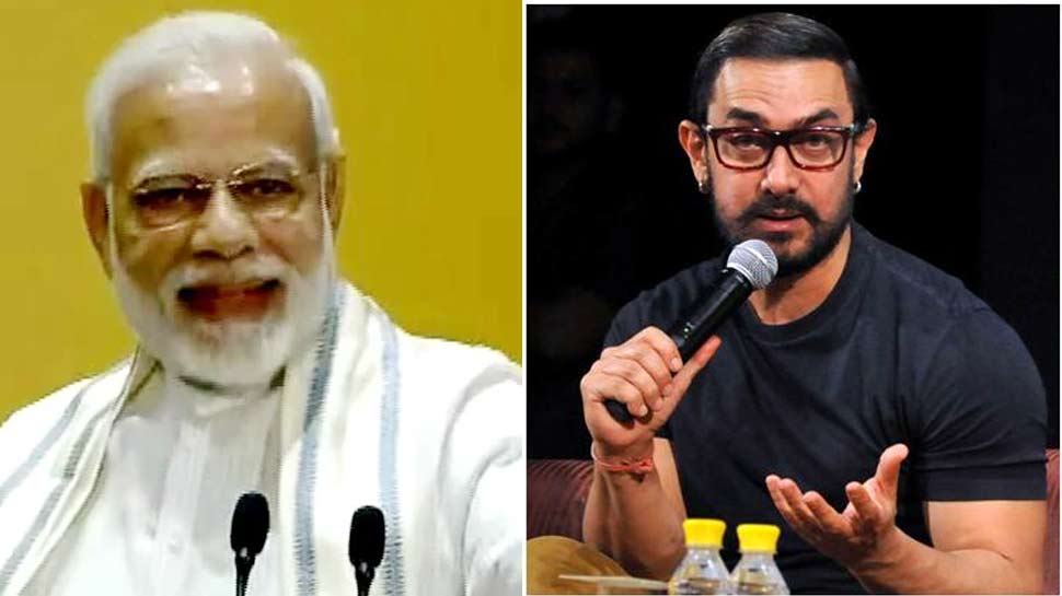 PM मोदी ने की सितारों से वोट करने की अपील, आमिर खान ने ट्वीट पर दिया जवाब
