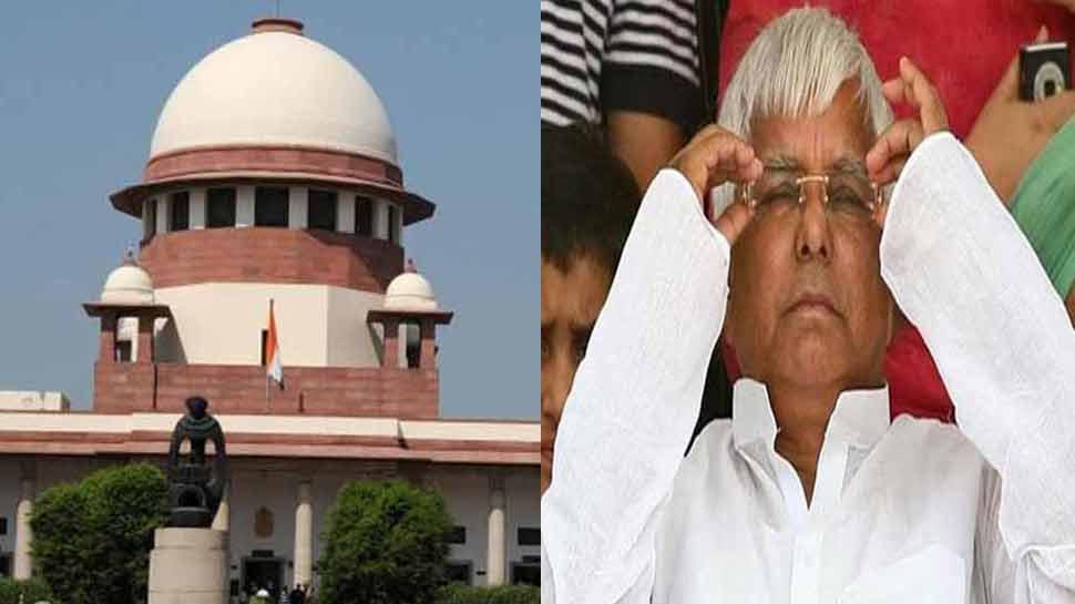 चारा घोटाला केसः लालू यादव की जमानत याचिका पर सुप्रीम कोर्ट ने CBI को भेजा नोटिस चारा घोटाला केसः लालू यादव की जमानत याचिका पर सुप्रीम कोर्ट ने CBI को भेजा नोटिस