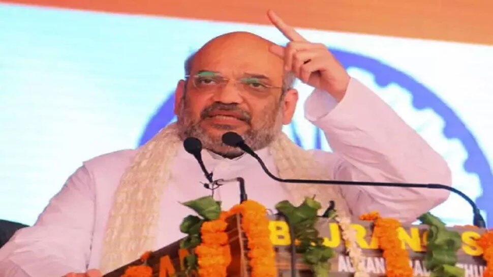 'कांग्रेस का दिल आतंकियों के लिए और हमारा तिरंगे के लिए धड़कता है' : अमित शाह