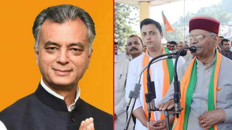 हिमाचल प्रदेश: पिता और बेटा बीजेपी छोड़ पहुंचे कांग्रेस में, कैबिनेट मंत्री अजय शर्मा धर्मसंकट में