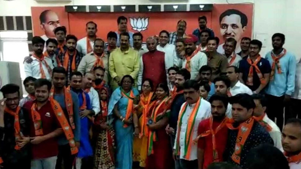 राजस्थान: घनश्याम तिवाड़ी को छोड़ वापस BJP में शामिल हुए भारत वाहिनी पार्टी के 100 कार्यकर्ता