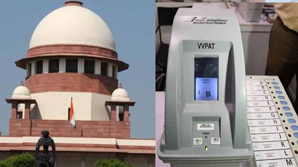 VVPAT-ईवीएम मिलानः EC ने SC में कहा, 50% मिलान से नतीजों में लगेगा 6-9 दिन का समय