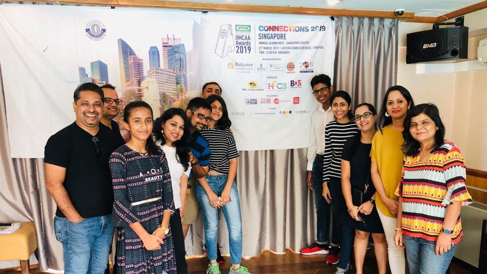 IIMC सालाना मीट 'कनेक्शन्स' का सिलसिला जारी, सिंगापुर, पटना, अहमदाबाद में हुआ आयोजन