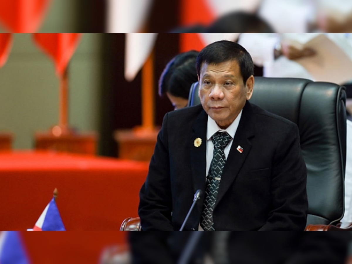 फिलीपींस के राष्ट्रपति रोड्रिगो दुतेर्ते. (फाइल फोटो)