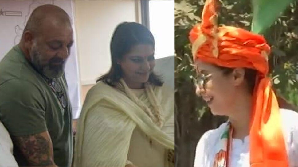 उर्मिला मातोंडकर ने नॉर्थ मुंबई से फाइल किया नॉमिनेशन, प्रिया दत्त ने भी भरा पर्चा