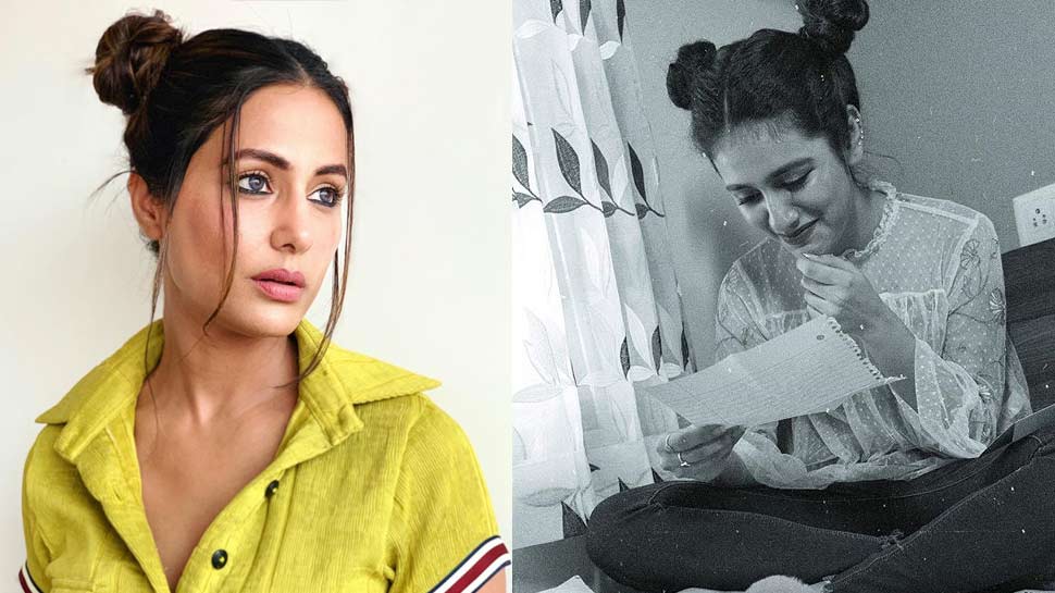 हिना ने अपने इंस्टाग्राम अकाउंट पर कुछ तस्वीरें शेयर की हैं Hina Khan Mickey Mouse look goes viral