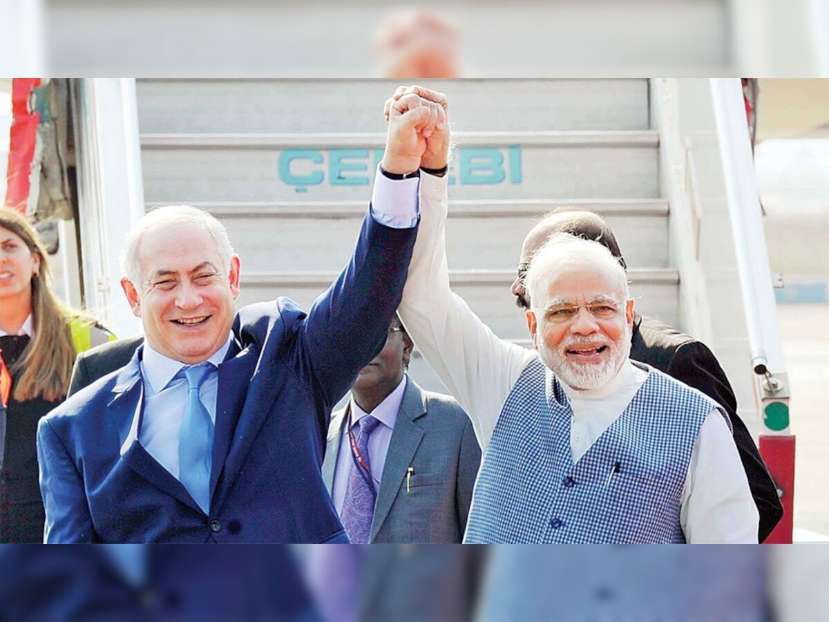 प्रधानमंत्री नरेन्द्र मोदी और इज़राइल के पीएम बेंजामिन नेतन्याहू (फाइल फोटो)