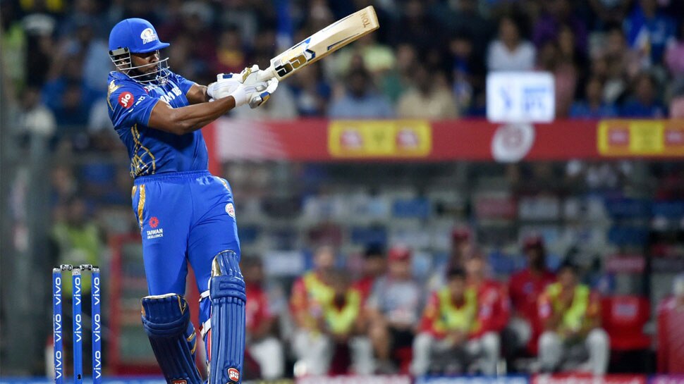 IPL 2019: राहुल के शतक पर भारी पोलार्ड की आतिशी पारी, मुंबई ने लगाई जीत की हैट्रिक
