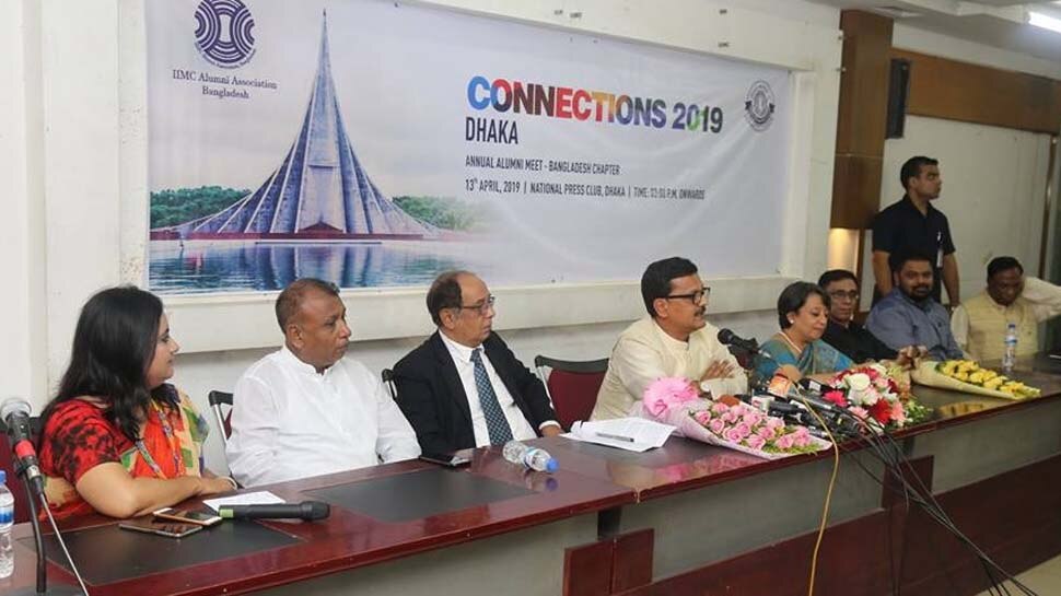 ढाका और हैदराबाद में मीट के साथ IIMC एलुम्नाई मीट कनेक्शन्स 2019 का समापन