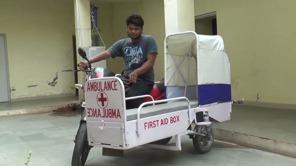 एम्बुलेंस अटैच करने में खर्च होगा सिर्फ 14 रुपये Attaching Ambulance will cost only Rs 14