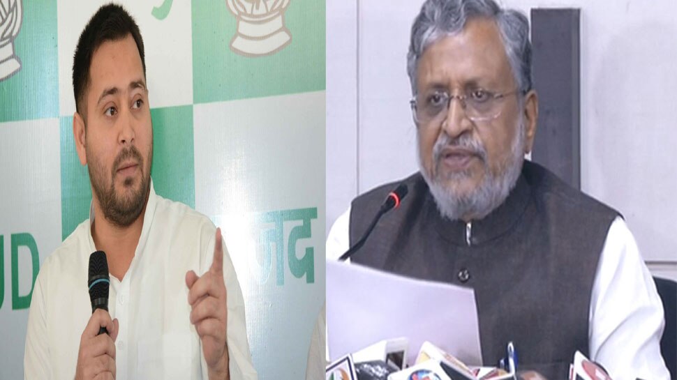पटना: सुशील मोदी पर बरसे तेजस्वी, कहा- 'वो खुद सृजन घोटाले के सबसे बड़े चोर'