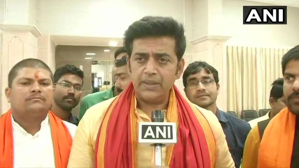 लोकसभा चुनाव 2019 : CM योगी से मिले रवि किशन, बोले- 'बाबा का आशीर्वाद है'
